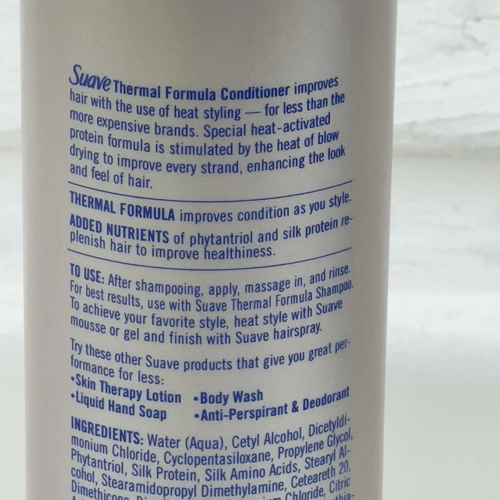 Vintage Suave Thermal Formula Conditioner Heat Activated Performance Series Rare